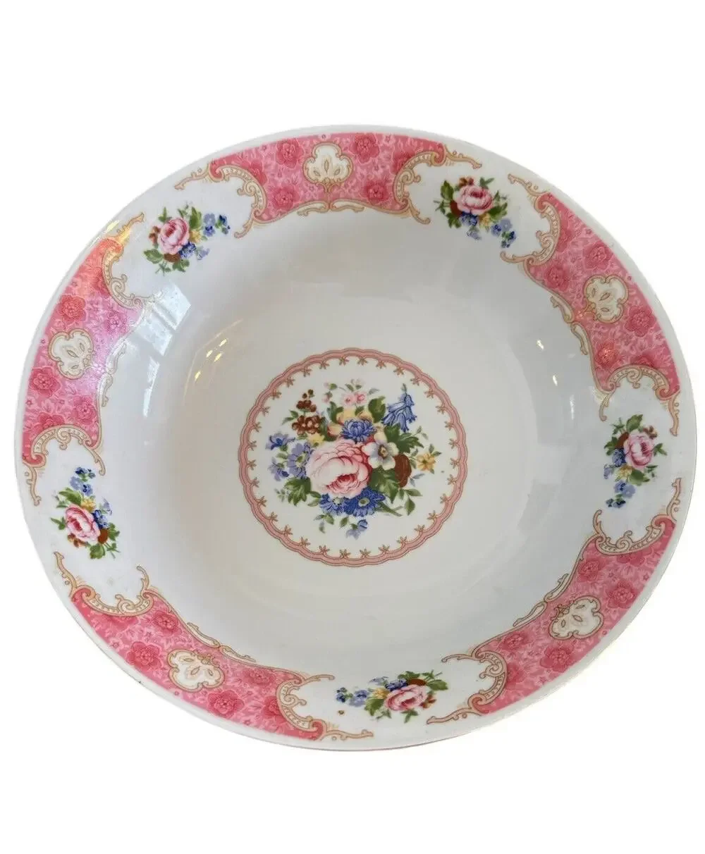 Vintage Remington Fine China Round Serving Bowl 9 1/2